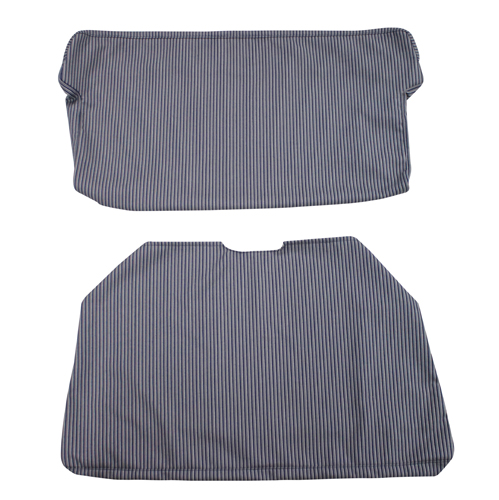 Cover Rear seat 444 51-55 blue/grey/whit in the group Volvo / PV/Duett / Interior / Upholstery 444 / Upholstery 444 code 106- 1955 at VP Autoparts Inc. (95280-81)