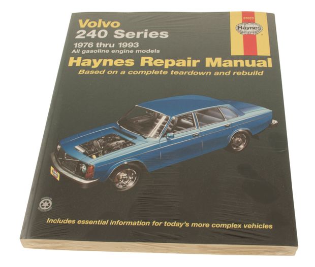 Workshop manual 240 75-93 Haynes English in the group Volvo / 240/260 / Miscellaneous / Literature 240/260 at VP Autoparts Inc. (97020ENG)