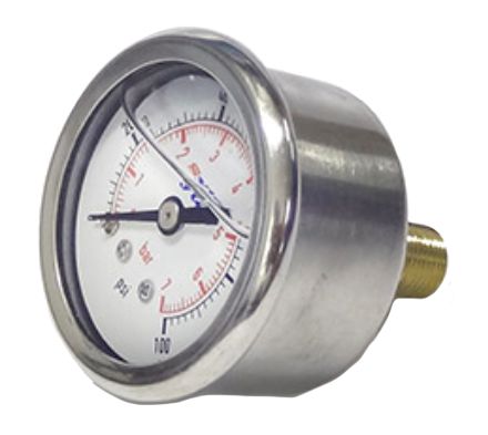Pressure gauge dial 0-15psi - 0-1kg in the group Volvo / 140/164 / Miscellaneous / Accessories / Accessories 140 at VP Autoparts Inc. (FKM)