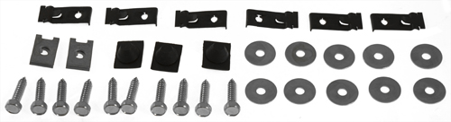 Mounting kit Frt fender 122 without seal in the group Volvo / Amazon/122 / Body / Body sides/roof / Miscellaneous Amazon/122 at VP Autoparts Inc. (MSA11B)