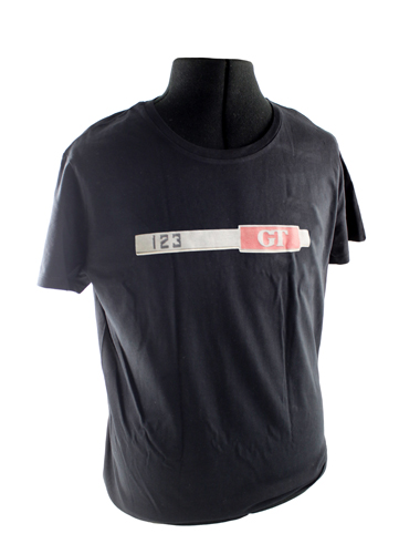 T-Shirt black 123GT emblem i gruppen Accessories / T-shirts / T-shirts Amazon hos VP Autoparts Inc. (VP-TSBK10)