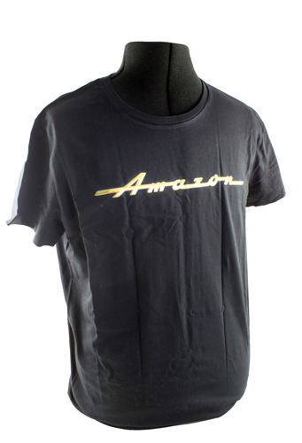 T-Shirt black Amazon emblem i gruppen Accessories / T-shirts / T-shirts Amazon/122 hos VP Autoparts Inc. (VP-TSBK11)