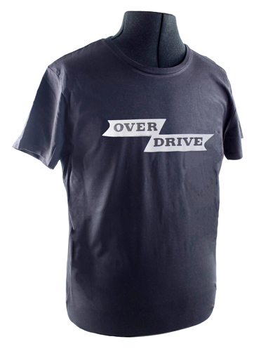 T-shirt black overdrive emblem in the group Accessories / T-shirts / T-shirts Amazon at VP Autoparts Inc. (VP-TSBK20)