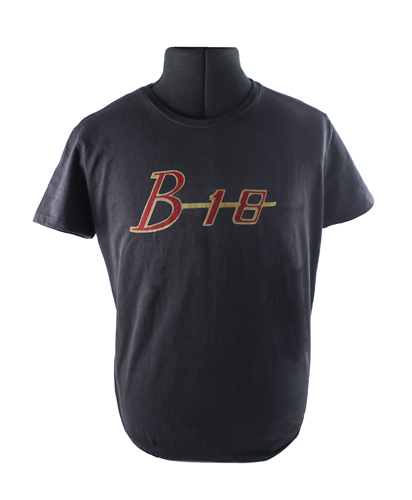 T-shirt black B18 emblem in the group Accessories / T-shirts / T-shirts 140/164 at VP Autoparts Inc. (VP-TSBK24)