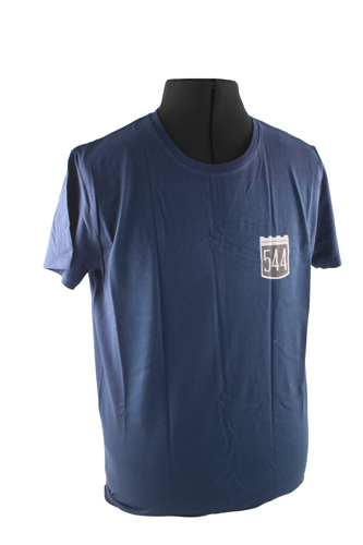 T-Shirt blue 544 emblem in the group Accessories / T-shirts / T-shirts PV/Duett at VP Autoparts Inc. (VP-TSBL09)