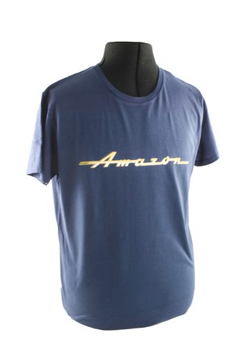  T-Shirt blue Amazon emblem i gruppen Accessories / T-shirts / T-shirts Amazon hos VP Autoparts Inc. (VP-TSBL11)
