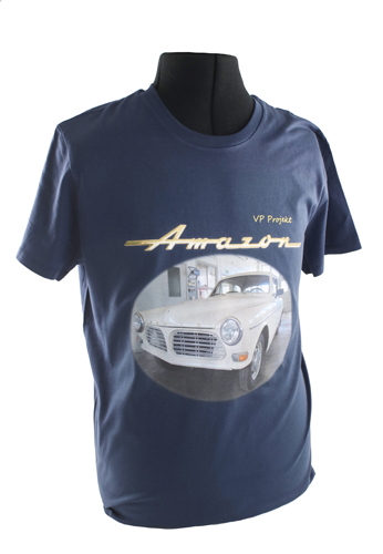 T-Shirt blue 122 project car in the group Accessories / T-shirts / T-shirts Amazon/122 at VP Autoparts Inc. (VP-TSBL12)