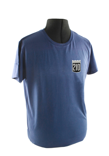 T-shirt blue 210 emblem in the group Accessories / T-shirts / T-shirts PV/Duett at VP Autoparts Inc. (VP-TSBL19)