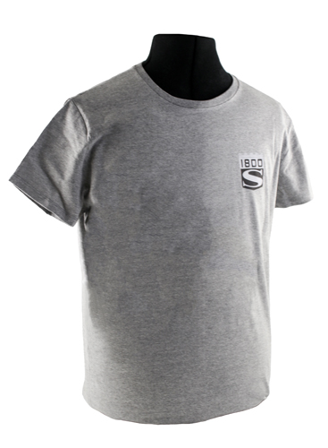T-shirt grey 1800S emblem in the group Accessories / T-shirts / T-shirts 1800 at VP Autoparts Inc. (VP-TSGY14)