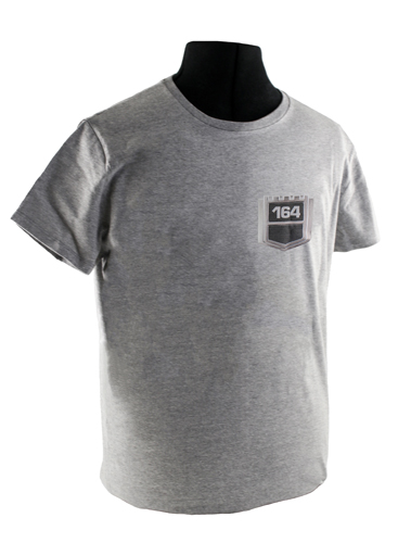 T-shirt grey 164 emblem in the group Accessories / T-shirts / T-shirts 140/164 at VP Autoparts Inc. (VP-TSGY18)