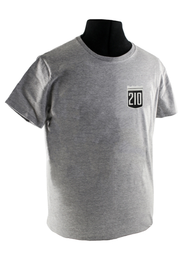 T-shirt grey 210 emblem in the group Accessories / T-shirts / T-shirts PV/Duett at VP Autoparts Inc. (VP-TSGY19)