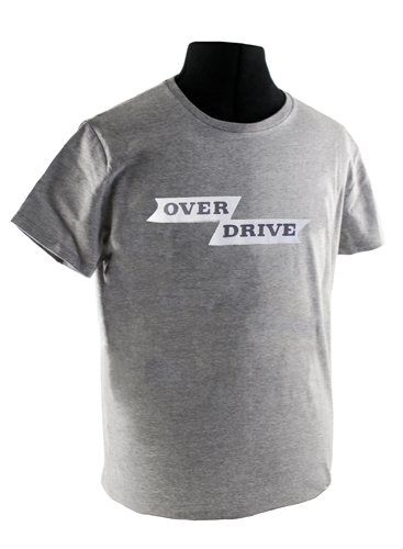 T-shirt grey overdrive emblem in the group Accessories / T-shirts / T-shirts Amazon/122 at VP Autoparts Inc. (VP-TSGY20)