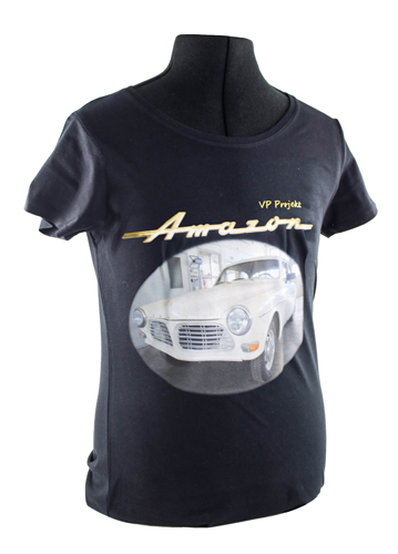 T-Shirt woman black 122 project in the group Accessories / T-shirts / T-shirts Amazon/122 at VP Autoparts Inc. (VP-TSWBK12)