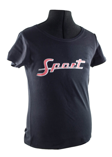 T-shirt woman black Sport in the group Accessories / T-shirts / T-shirts PV/Duett at VP Autoparts Inc. (VP-TSWBK13)