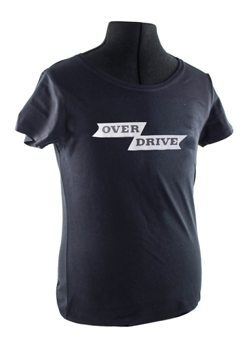 T-shirt woman black overdrive emblem in the group Accessories / T-shirts / T-shirts Amazon/122 at VP Autoparts Inc. (VP-TSWBK20)
