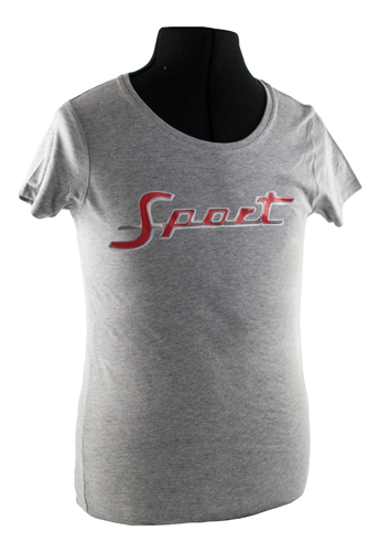T-shirt woman grey Sport in the group Accessories / T-shirts / T-shirts PV/Duett at VP Autoparts Inc. (VP-TSWGY13)