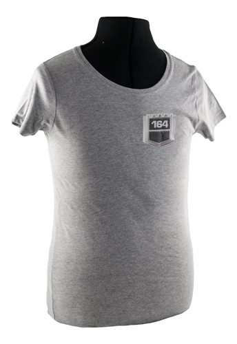 T-shirt woman grey 164 emblem i gruppen Accessories / T-shirts / T-shirts 140/164 hos VP Autoparts Inc. (VP-TSWGY18)