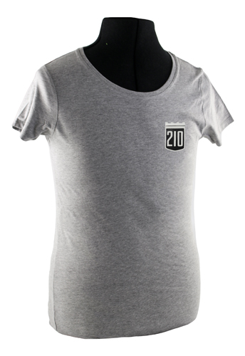 T-Shirt woman grey 210 emblem in the group Accessories / T-shirts / T-shirts PV/Duett at VP Autoparts Inc. (VP-TSWGY19)