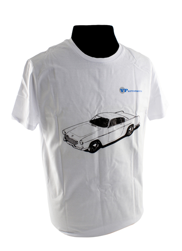 T-shirt white P1800 in the group Accessories / T-shirts / T-shirts 1800 at VP Autoparts Inc. (VP-TSWT05)