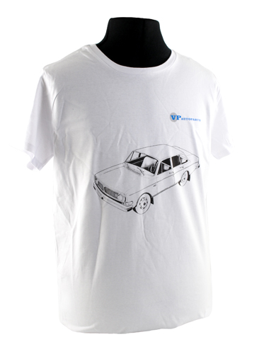 T-shirt white 140 i gruppen Accessories / T-shirts / T-shirts 140/164 hos VP Autoparts Inc. (VP-TSWT06)