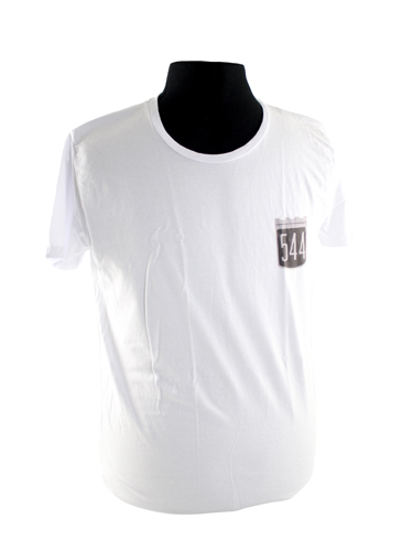 T-Shirt white 544 emblem size XXL in the group  at VP Autoparts Inc. (VP-TSWT09-XXL)
