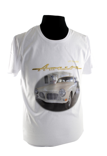 T-Shirt white 122 project car size S in the group  at VP Autoparts Inc. (VP-TSWT12-S)