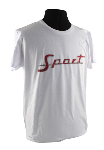 T-shirt white Sport in the group Accessories / T-shirts / T-shirts PV/Duett at VP Autoparts Inc. (VP-TSWT13)