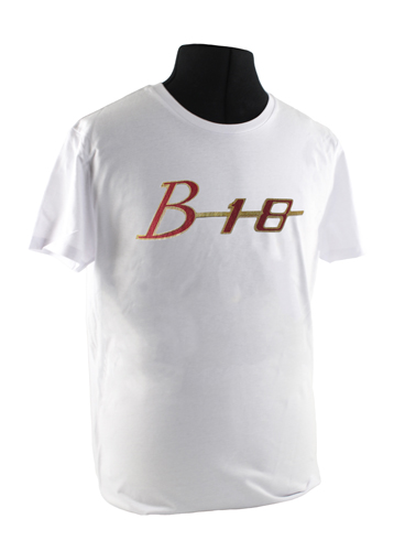T-shirt white B18 emblem i gruppen Accessories / T-shirts / T-shirts 140/164 hos VP Autoparts Inc. (VP-TSWT24)