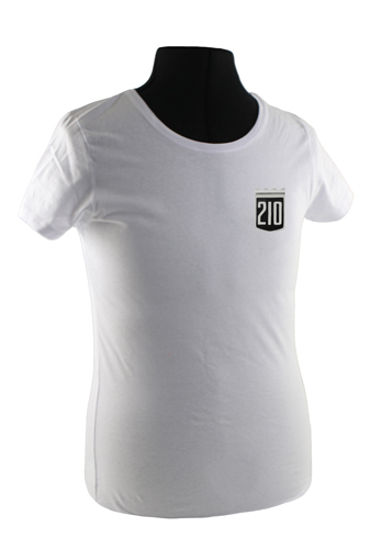 T-shirt woman white 210 emblem in the group Accessories / T-shirts / T-shirts PV/Duett at VP Autoparts Inc. (VP-TSWWT19)