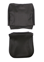Cover Front seat 544/210 62-68 black