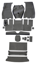 Carpet kit Volvo 1800E 1972 grey