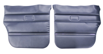 Door panels rear 244/245 78- blue Univer