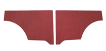 Panel Rear side 445 56-57 red/grey LH