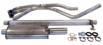 Exhaust system 2" 122 67-70 sedan