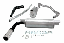 Exhaust system 240 76-88 2"sport w/o cat