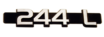 Emblem "244 L" 244 75-79