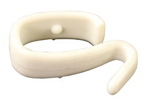 Coat hook 140/164 73-75/240 white