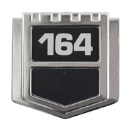 Emblem "164" 164 73- B30A