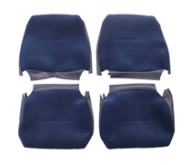 Upholstery front seats 240 78-85 blue