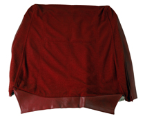 Cover front back 240 -78 red
