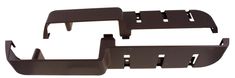 Door pockets 240 78-93 brown LH/RH