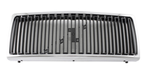 Grill 240 86- chrome/black w/o emblem