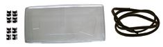 Lens Headlight 740/760 82-89 LH