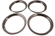 Trim ring kit 14" stainless