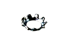 Counter sunk washer door lock B-pillar