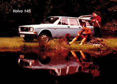 Post card  Volvo 145