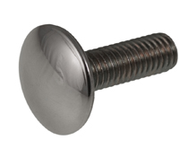 Bolt bumper chrome UNC 3/8"