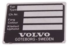 Identification plate PV/Amazon/P1800