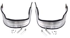 Splash plates Amazon aluminium front