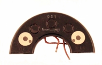 Cooling plate alternator